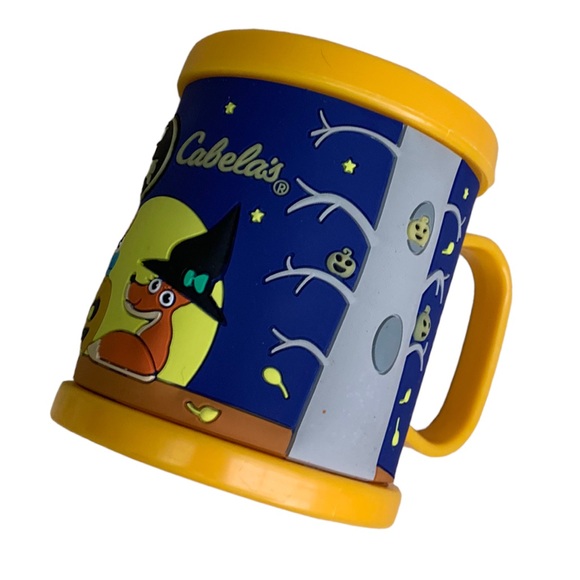 Cabela's Bass Pro Shop Plastic 3D Halloween Glow in Dark Handle Cup Mug Kids - Picture 7 of 9